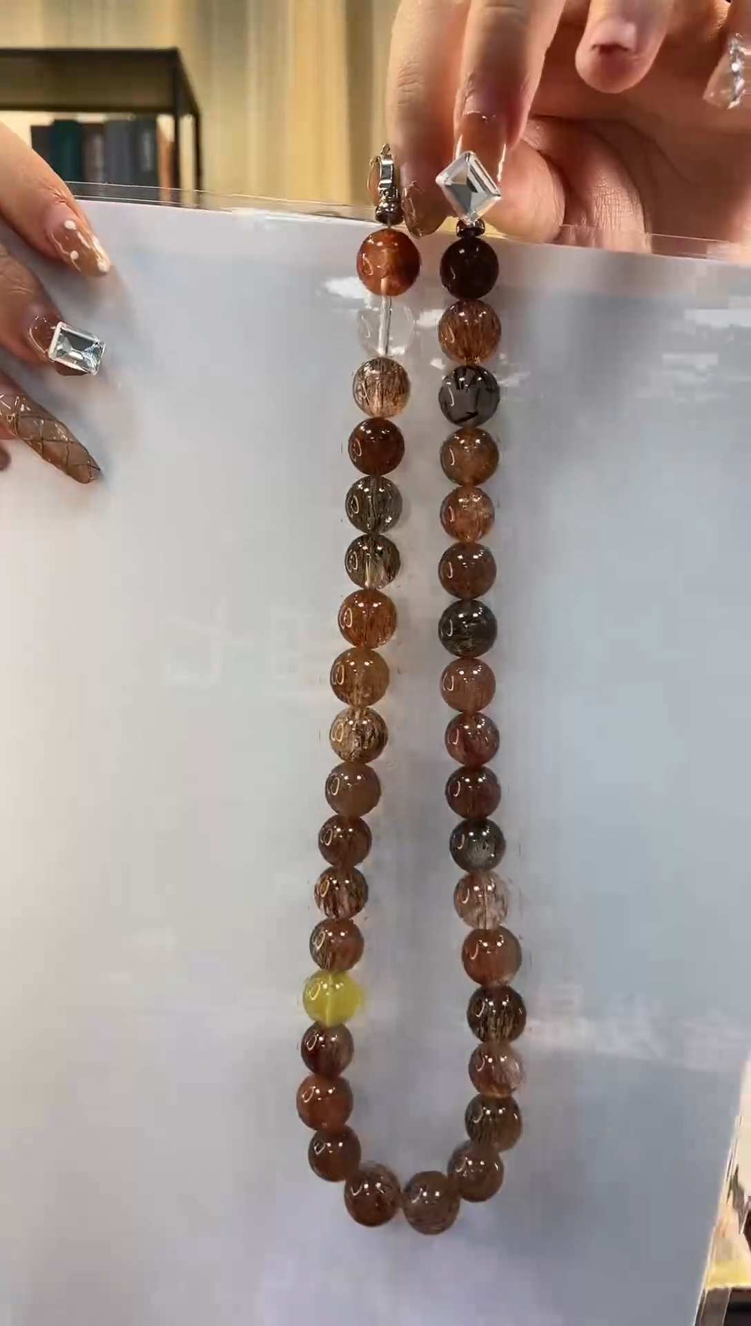 项链未镶嵌水晶超七十二点位项链