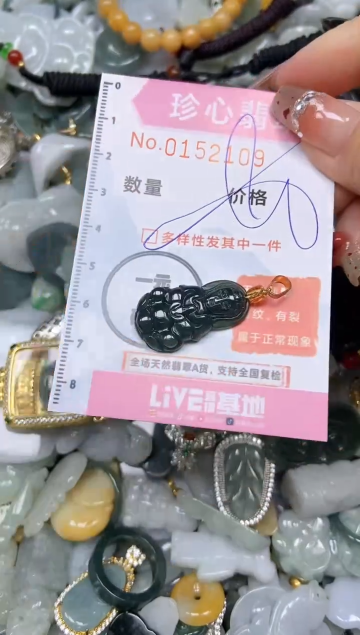 【闪购商品】翡翠颈饰未镶嵌闪购链接0152108