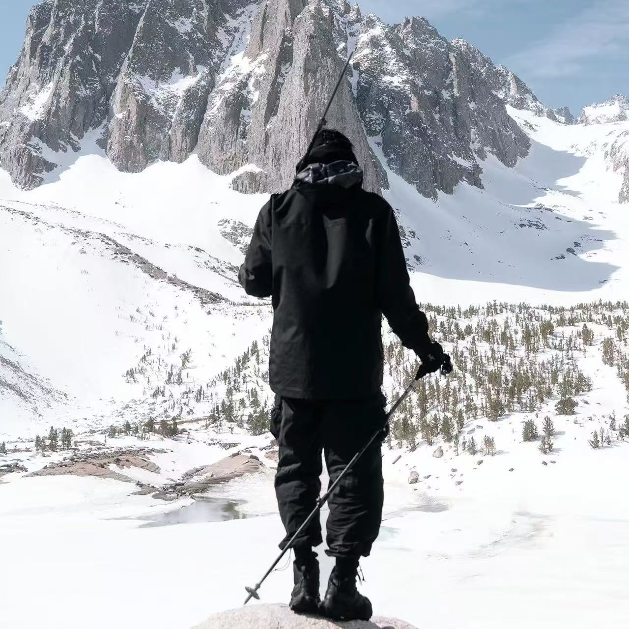 新款防风防水羽绒服亮加厚azb