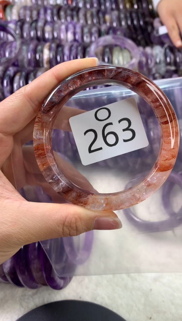 【闪购商品】水晶水晶手镯O未镶嵌263-61