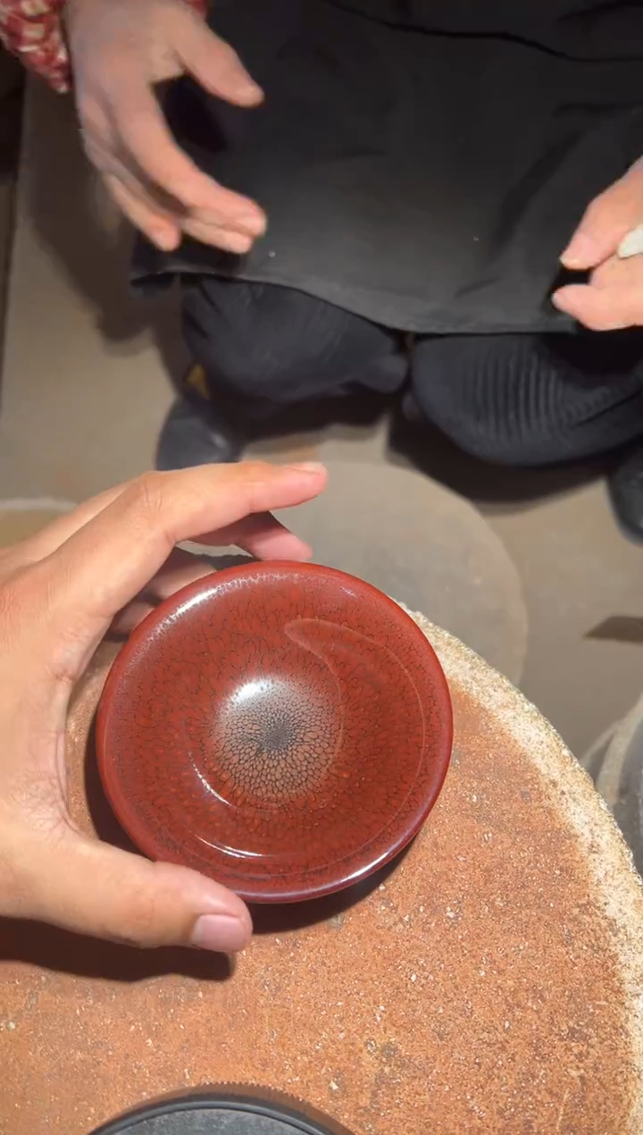 【闪购商品】茶盏26@建窑建盏胡金花