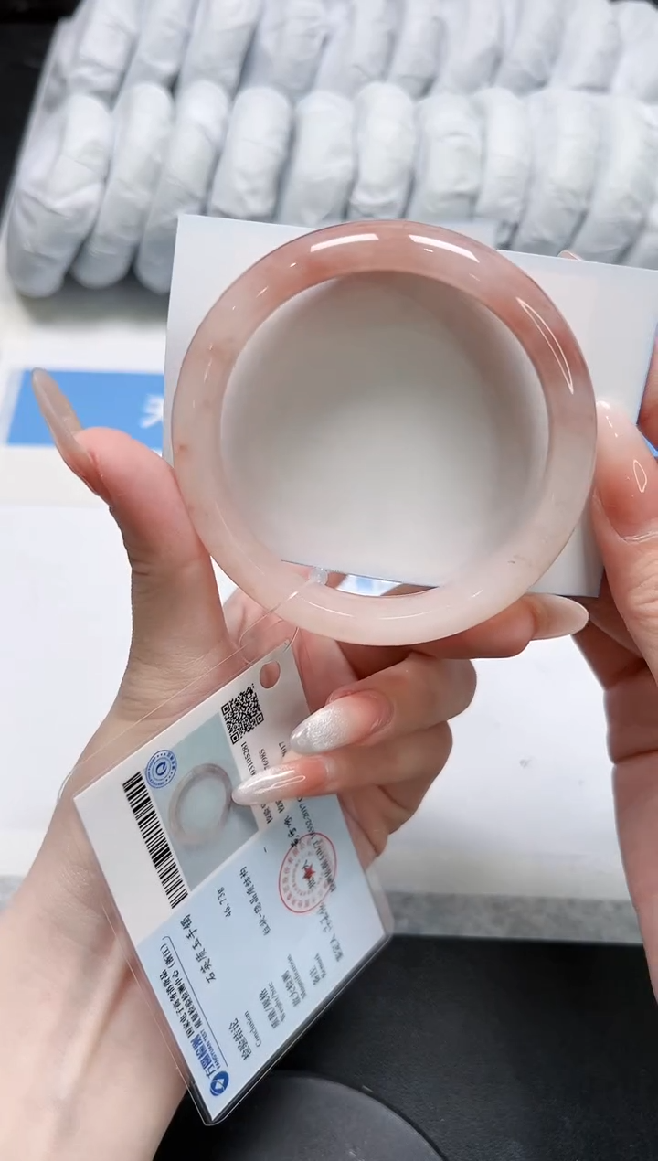 【闪购商品】石英质玉合金手镯298-59桃花