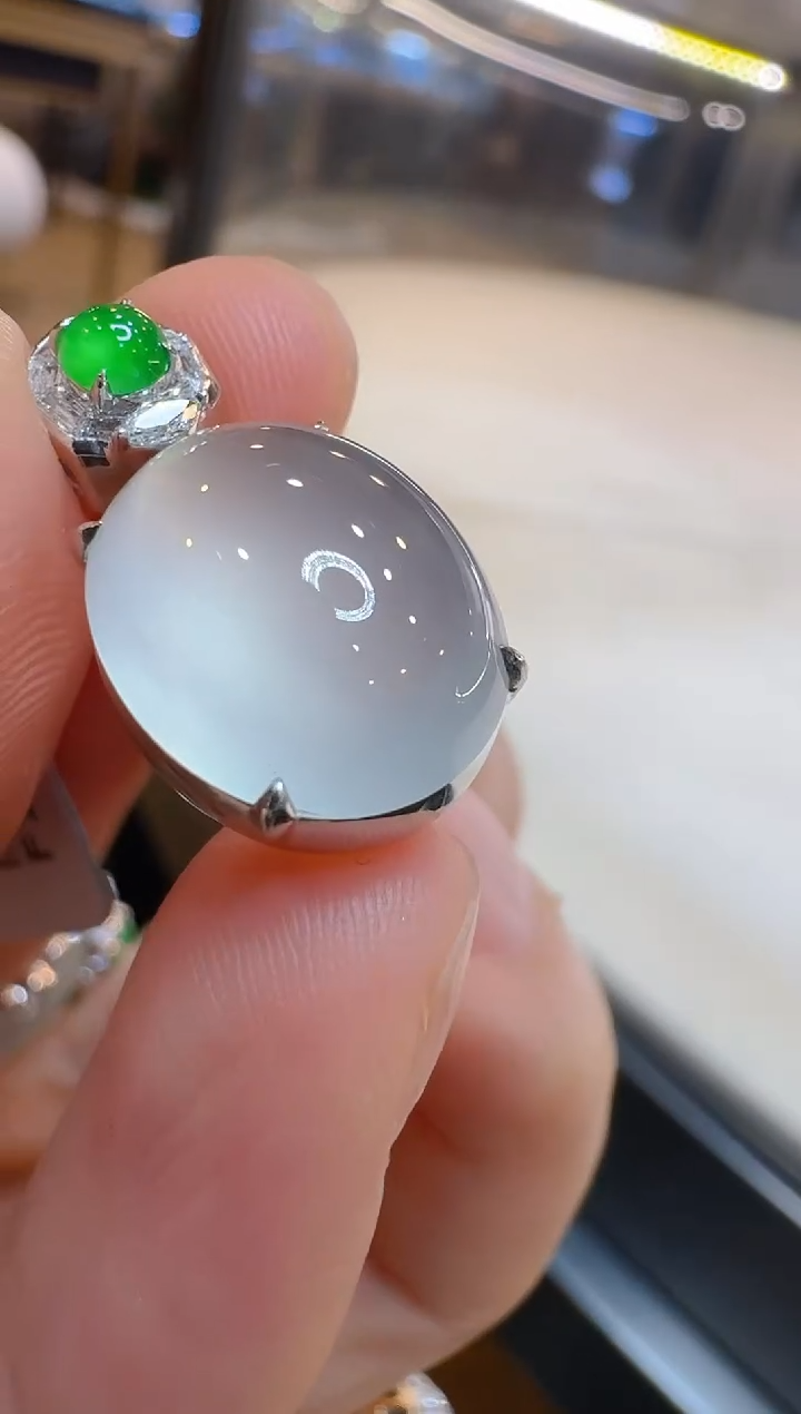 翡翠18K金镶嵌吊坠(不含链)多样性团购发一件