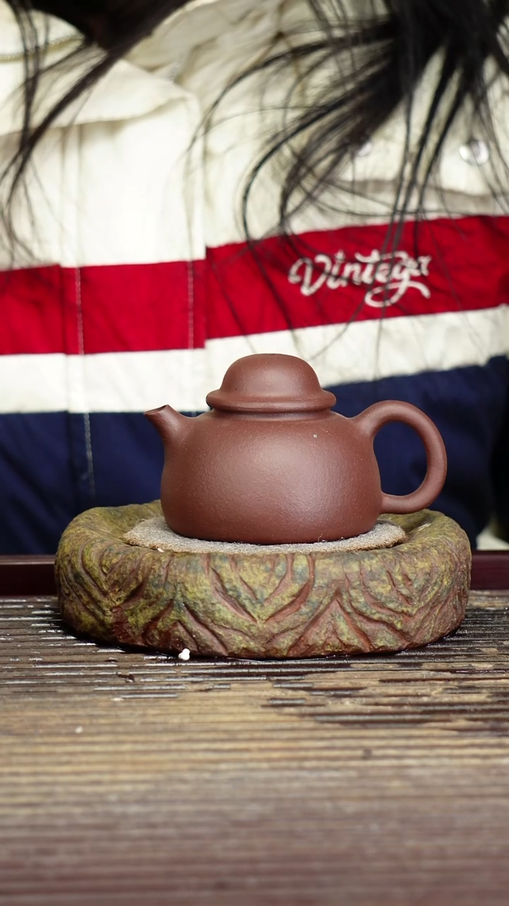 宜兴原矿紫砂壶茶壶120C