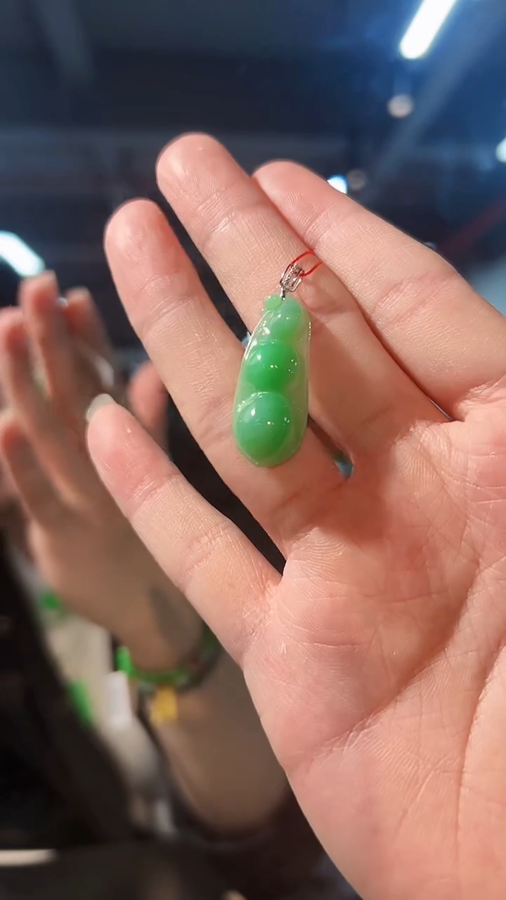 【闪购商品】翡翠颈饰18K金镶嵌缅料A货/支持复检/一件