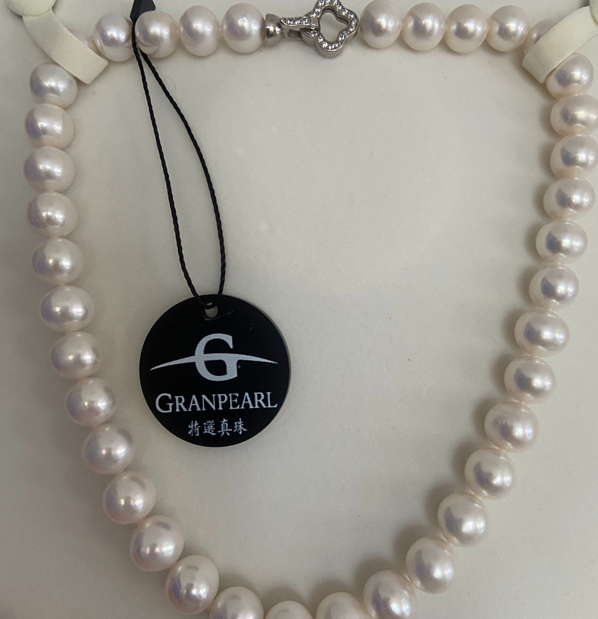 X2508999 淡水无核珍珠11-12mm全珠项链S925银气质
