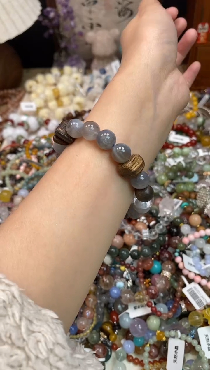 未镶嵌手链月光石528