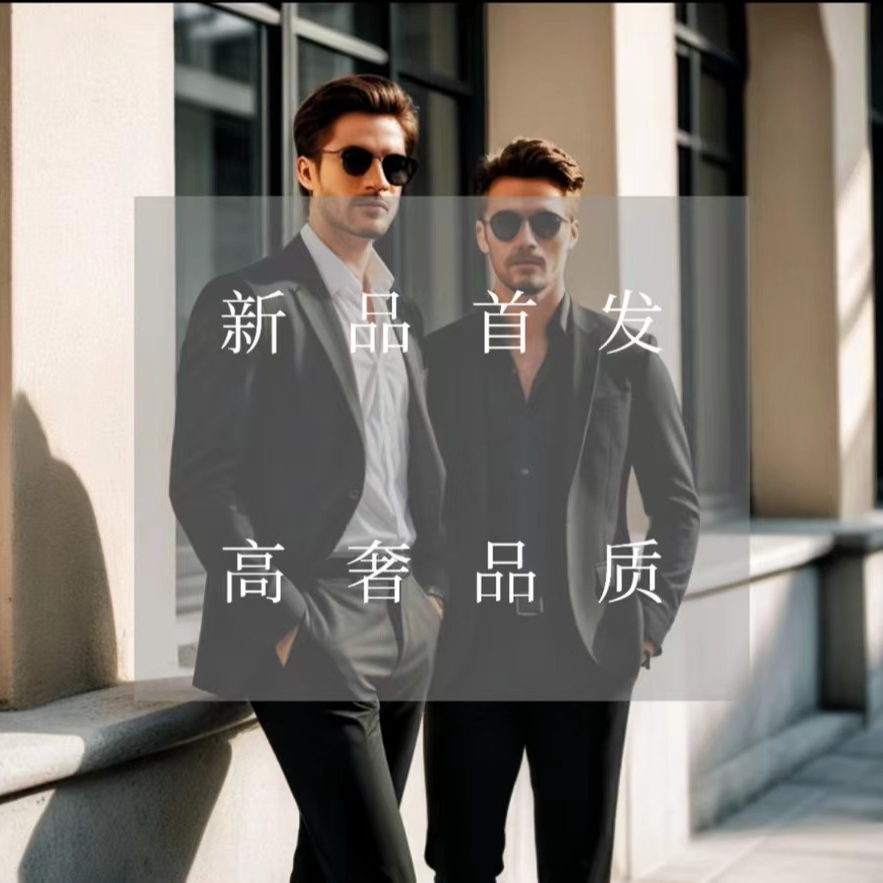 ZX 25冬季新款户外商务潮流时尚黑色男士休闲简约卫衣-1