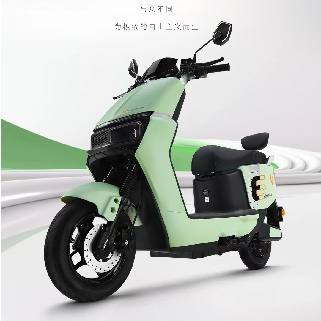 格林豪泰-T60大功率长续航电摩前后碟刹家用格林豪泰电动车