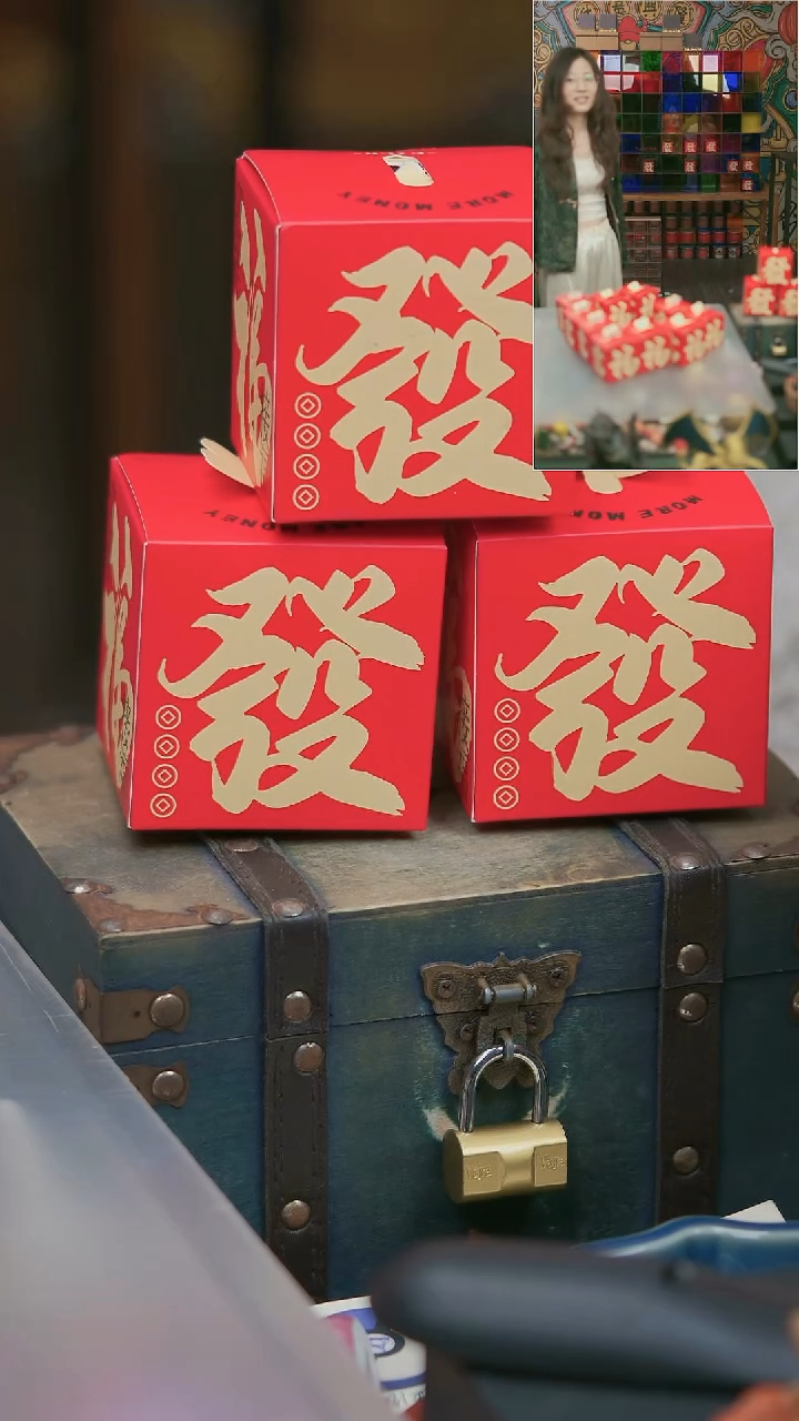 紫砂茶宠3个红色盲盒