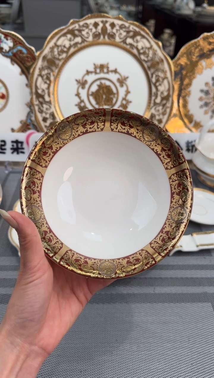 【闪购商品】瓷片6寸水果碗2个  福利价  福利价