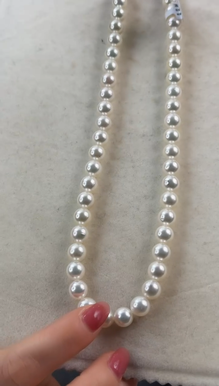 颈饰未镶嵌海水珍珠海水珍珠8-8.5mm项链