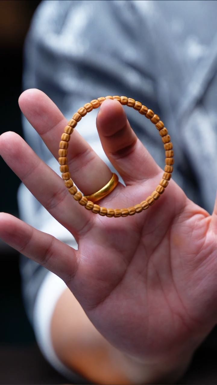 手串/手链橄榄核核尖百香籽【49+】