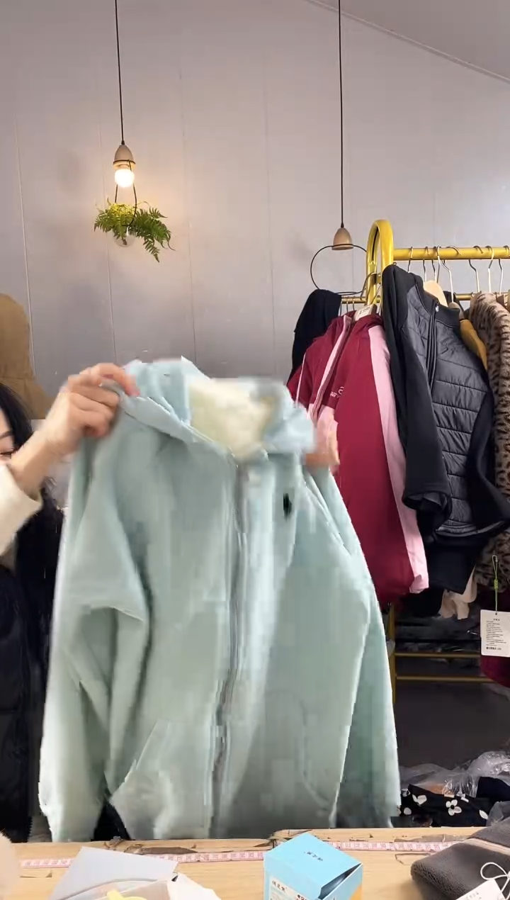 170加绒开衫卫衣外套【455