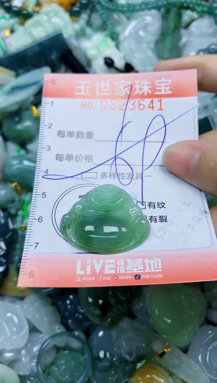 翡翠未镶嵌颈饰闪购0323641多样性发其一
