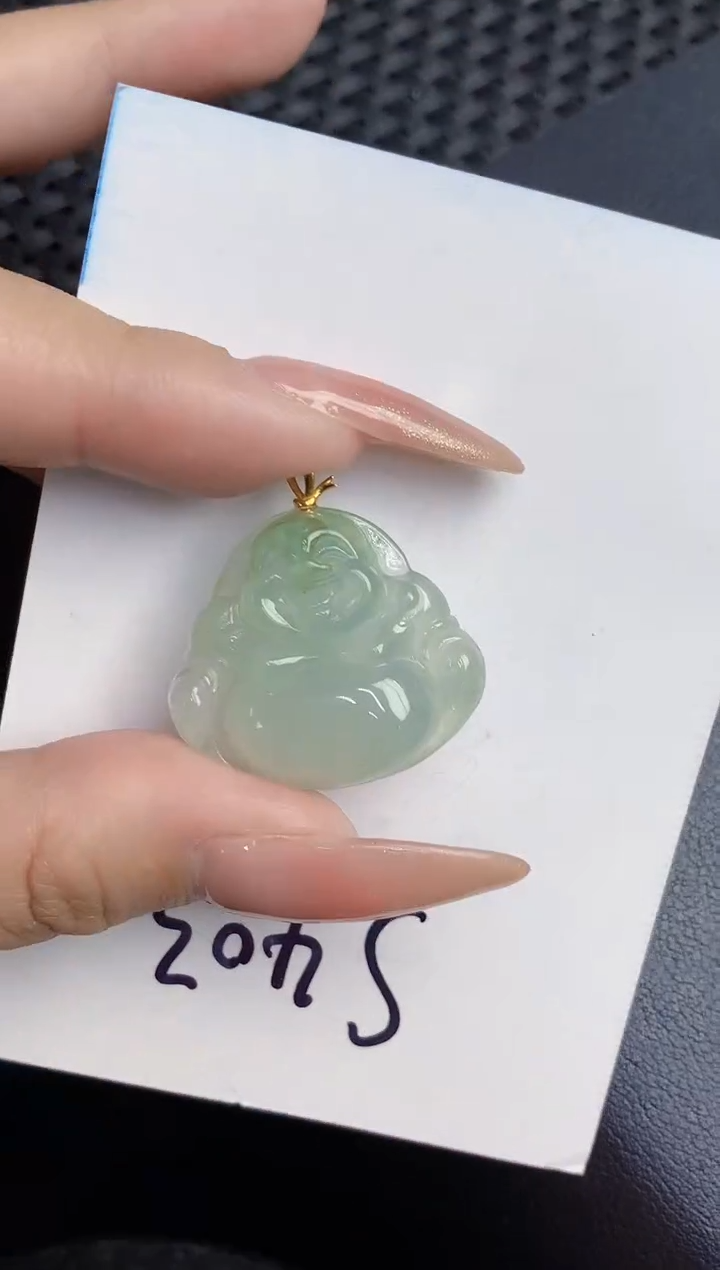 【闪购商品】翡翠颈饰18K金镶嵌000000000