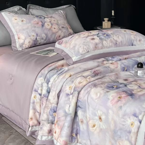 【粉丝专享】 高端精品印花天S夏被四件套2