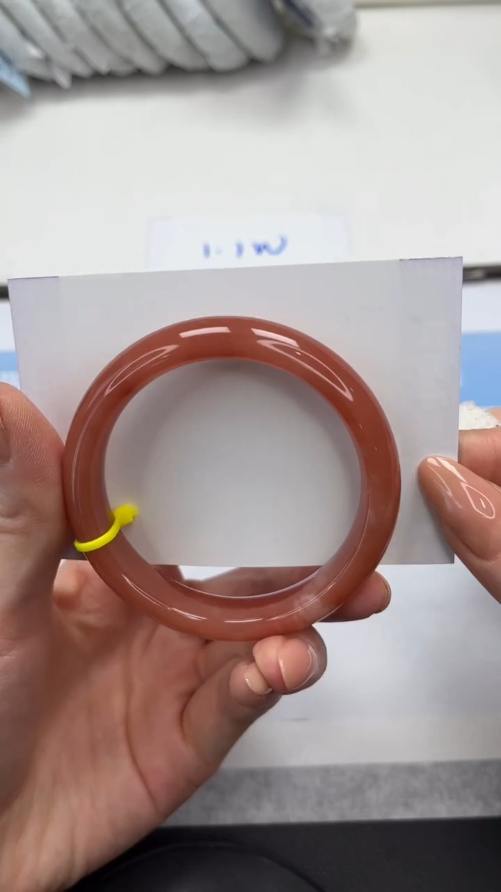 未镶嵌手镯石英质玉V145-53.9