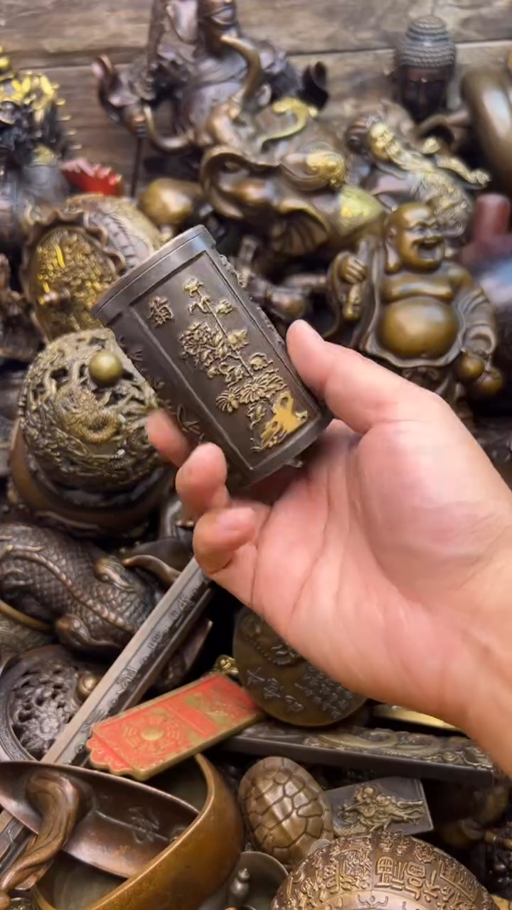 精美铜器，点击下单