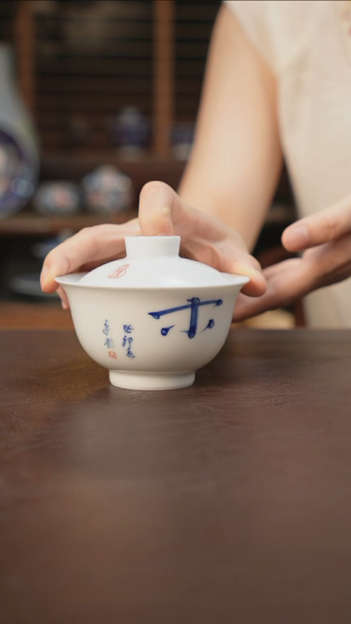 杯景德镇陶瓷杯碗柴烧多人F30