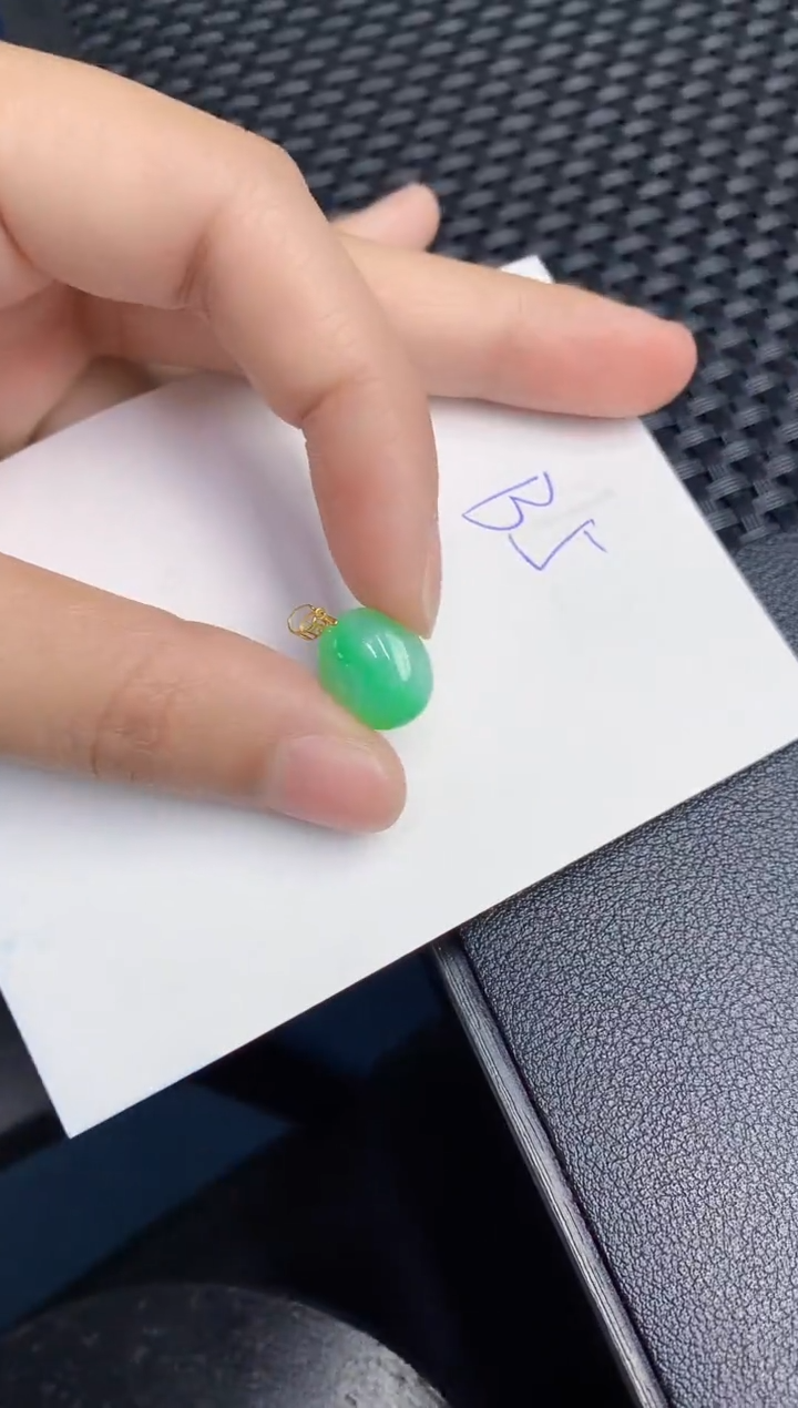 【闪购商品】翡翠颈饰18K金镶嵌000000000