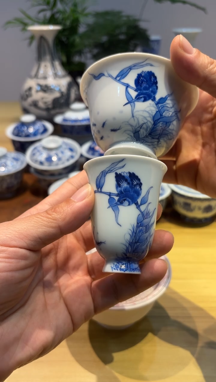 【闪购商品】景德镇手绘茶具........