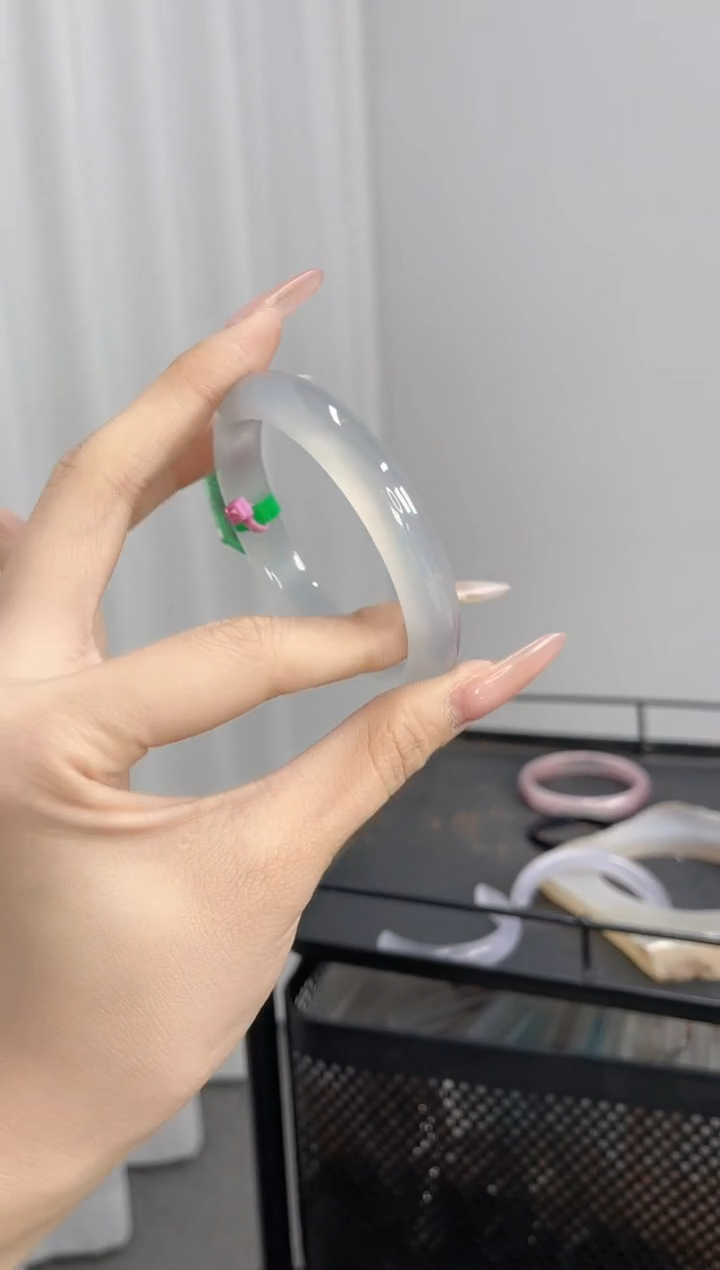 【闪购商品】玛瑙/玉髓手镯未镶嵌57-58圈