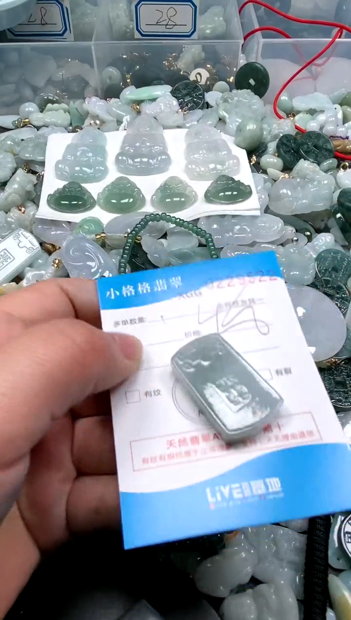 【闪购商品】翡翠颈饰未镶嵌闪购商品0229522