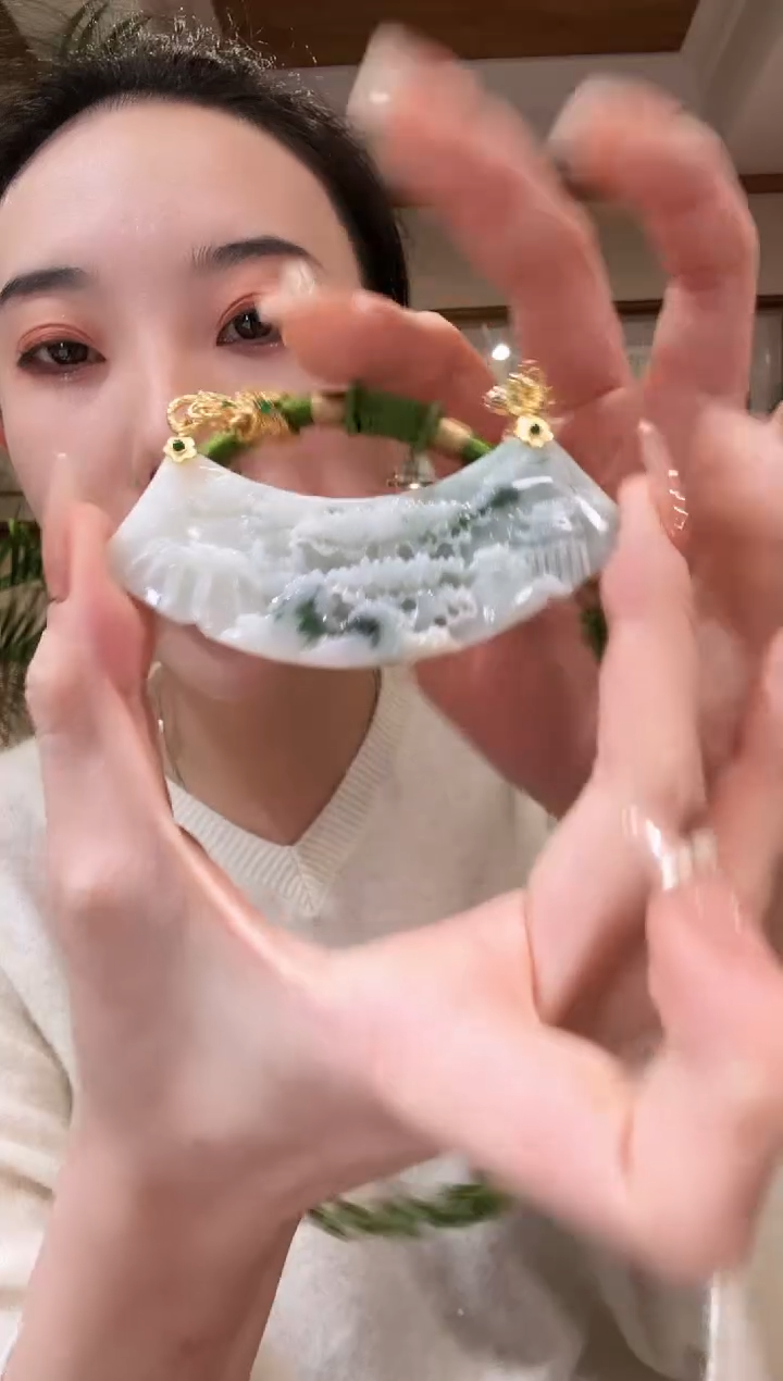 【闪购商品】翡翠颈饰未镶嵌国风