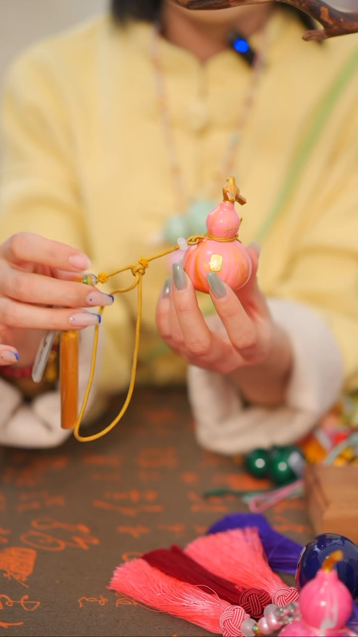 39非遗漆手艺工天然葫芦文玩福禄