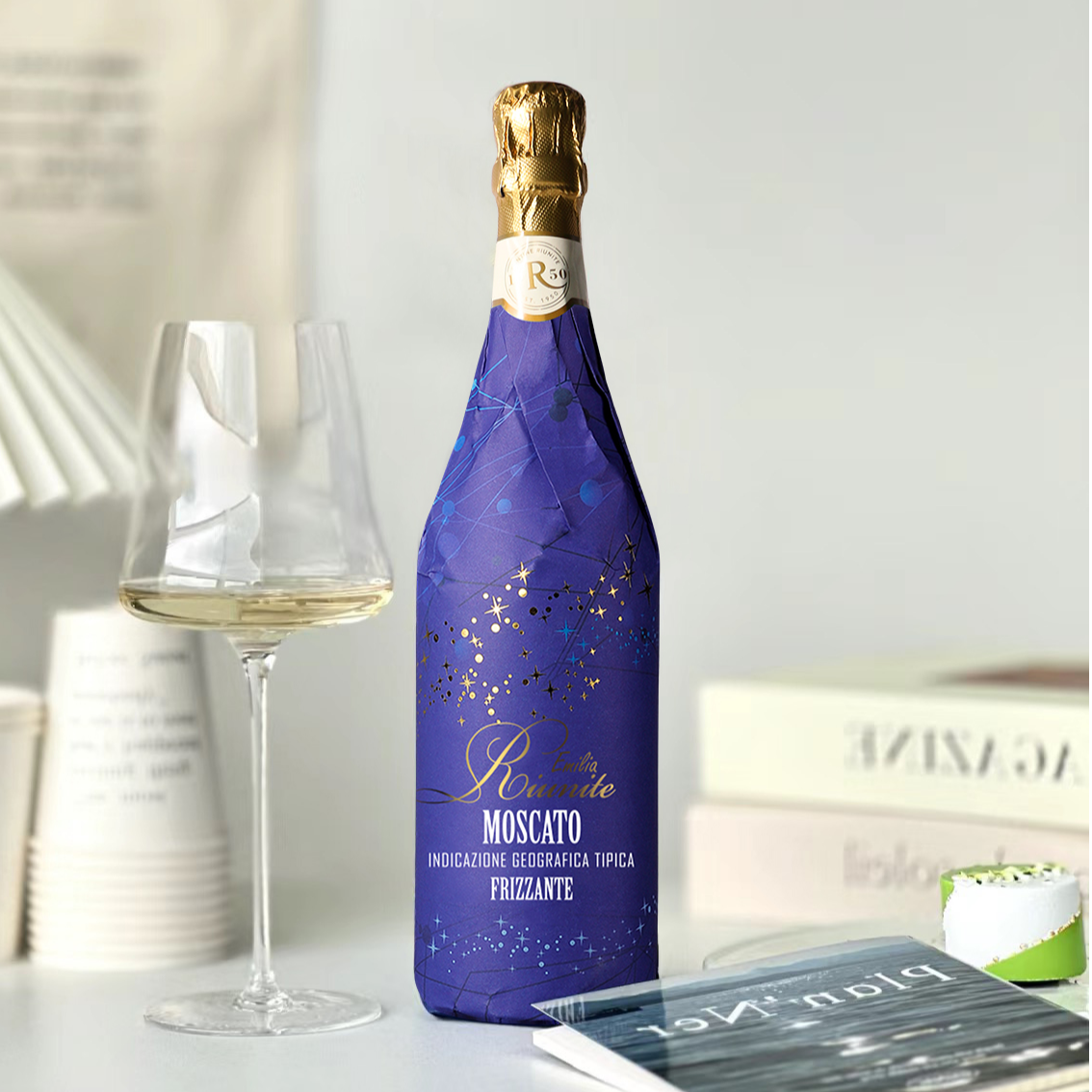 优尼特米兰之花甜白起泡葡萄酒