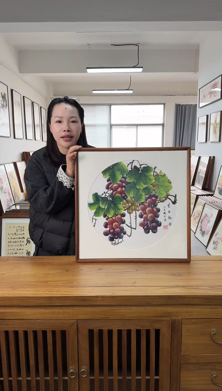 书法王树明100-53*53绘画手绘同款榫卯