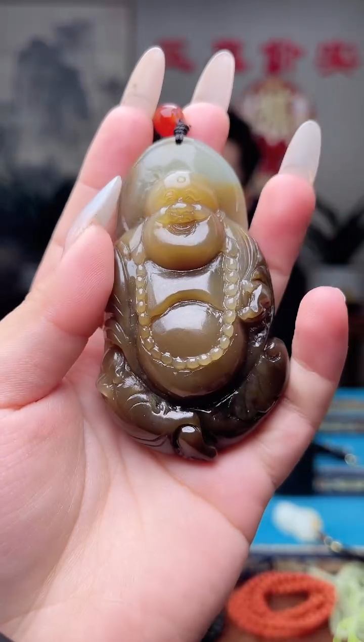 【闪购商品】和田玉挂件未镶嵌1