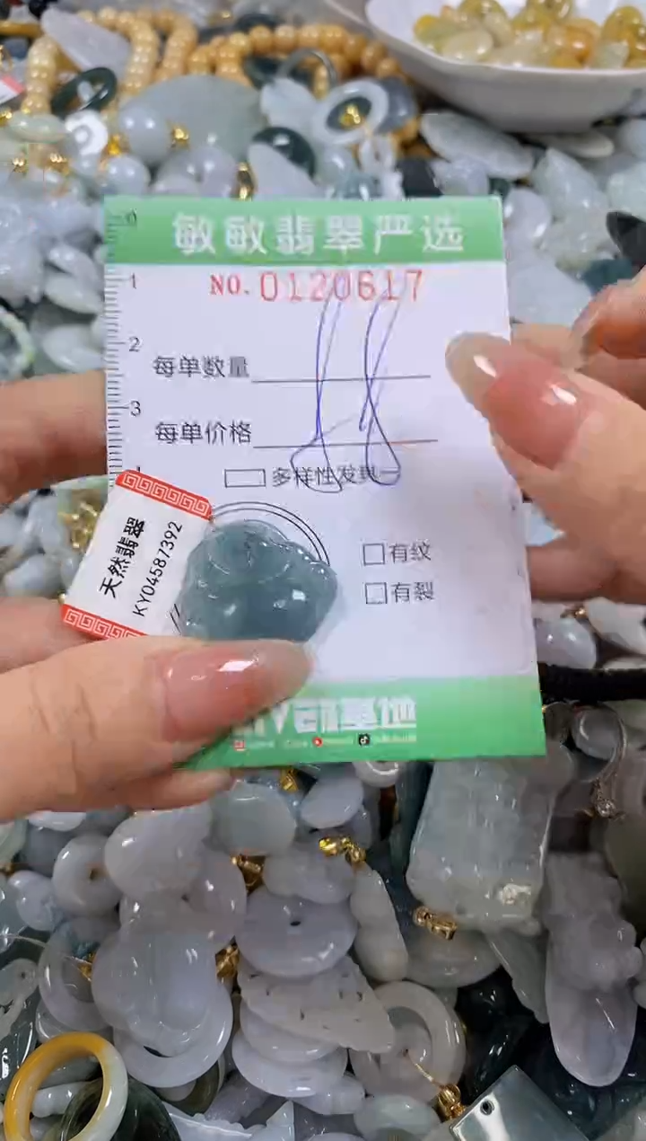 【闪购商品】翡翠颈饰未镶嵌闪购0120617