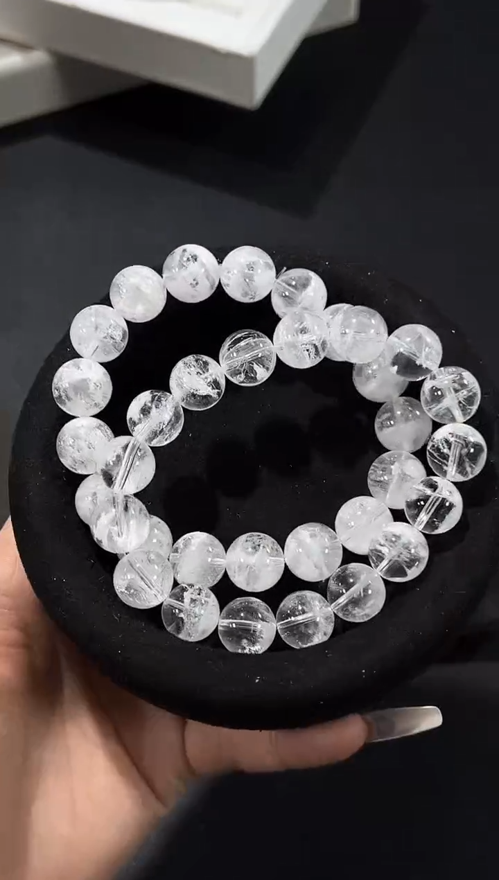 未镶嵌手串水晶77s多样性发其一【1条】默认微瑕12mm