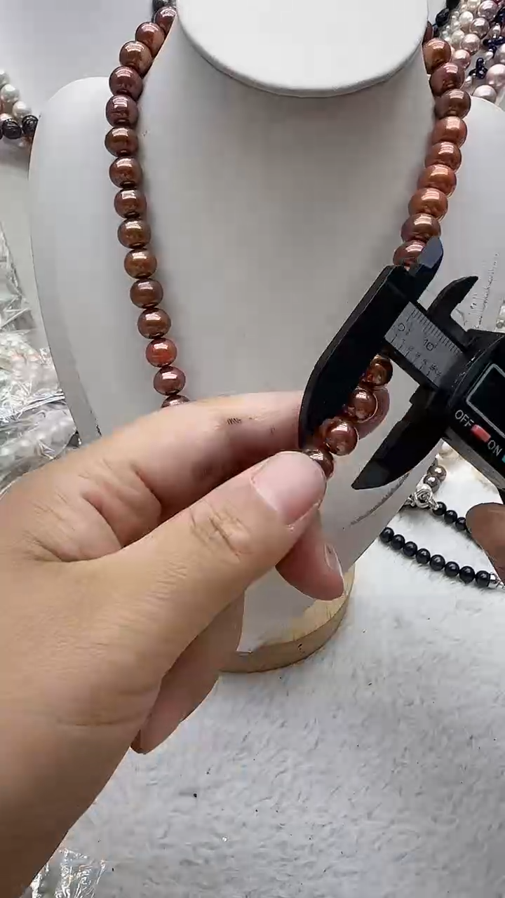 淡水珍珠未镶嵌套链7