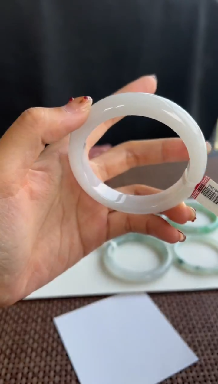 未镶嵌手镯翡翠34号55.8*12.1*8.6