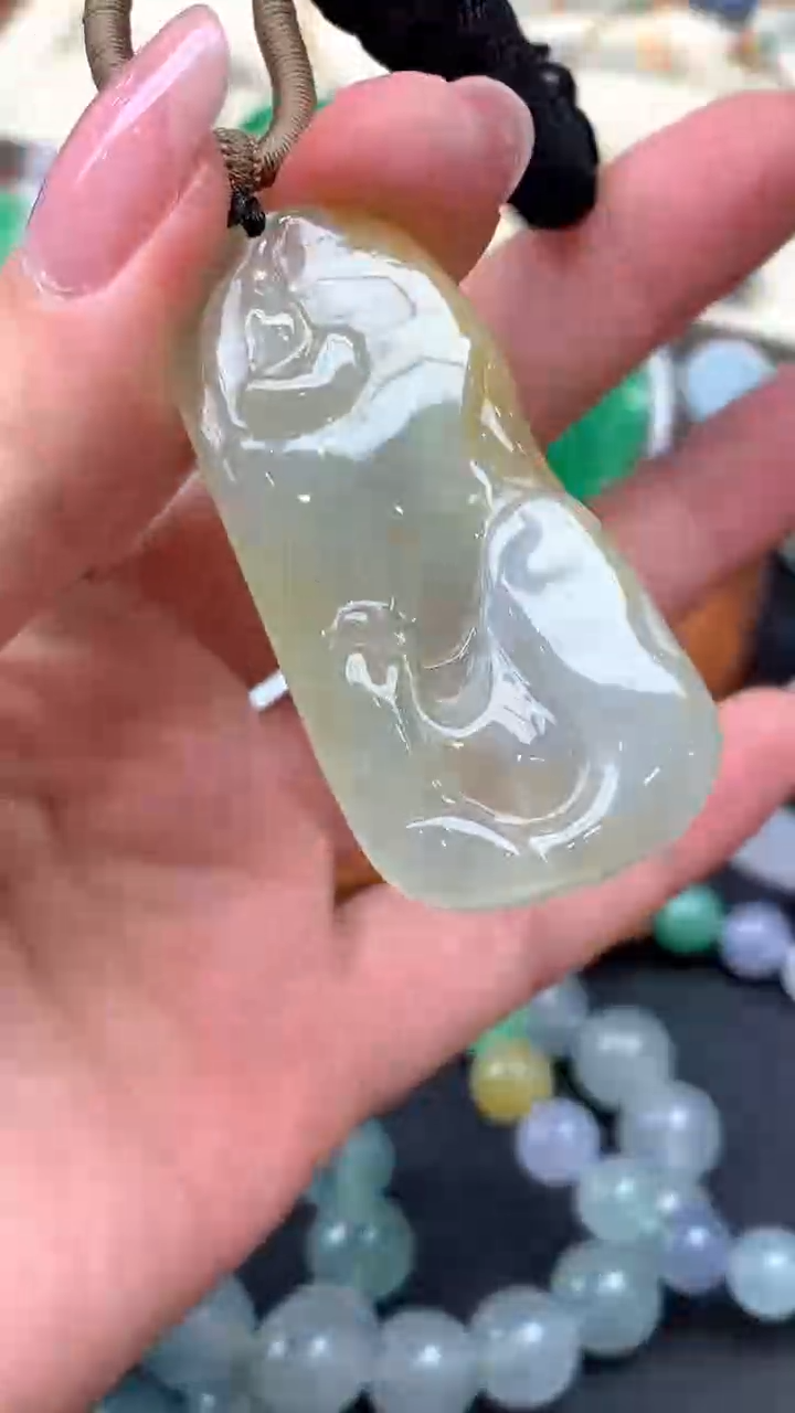 【闪购商品】翡翠颈饰未镶嵌12-天然翡翠