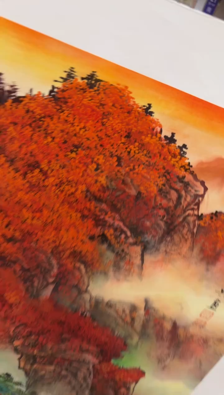 国画37赵隆轩美术馆李庆兴老师作品