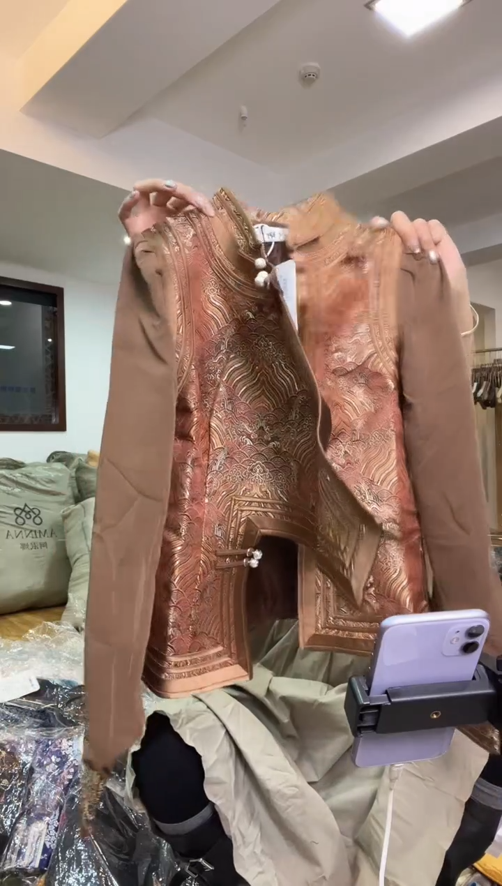 纱袖马甲 M  105斤以里