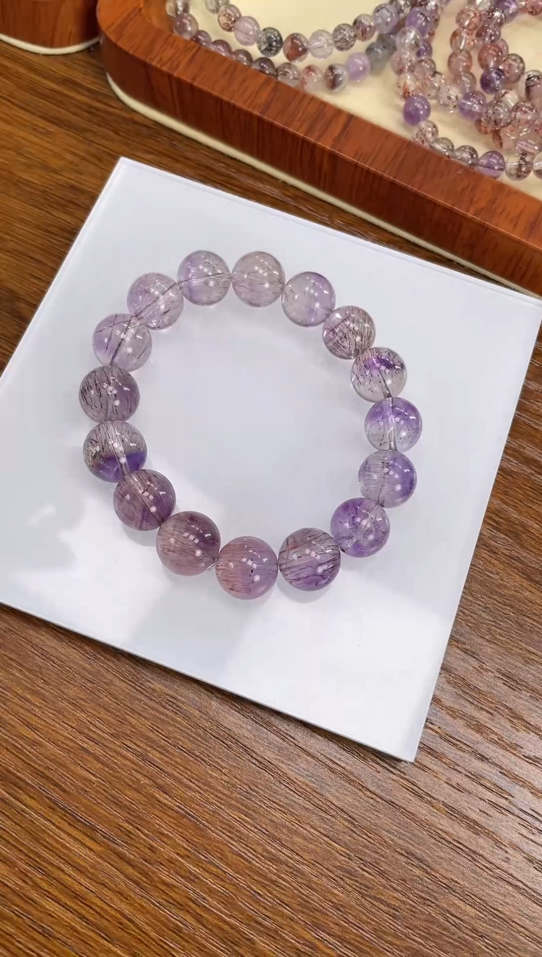 【闪购商品】水晶手链未镶嵌超七手串