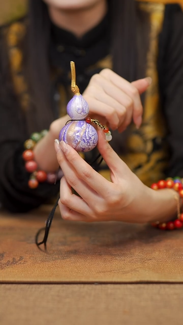 【闪购商品】637宴禾堂大漆脖挂葫芦68