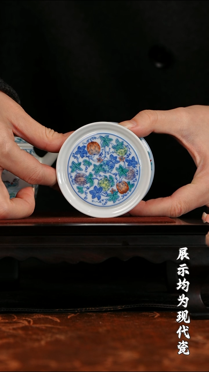 【栗子严选】@@涂杏花 瓜瓞绵绵 盖置