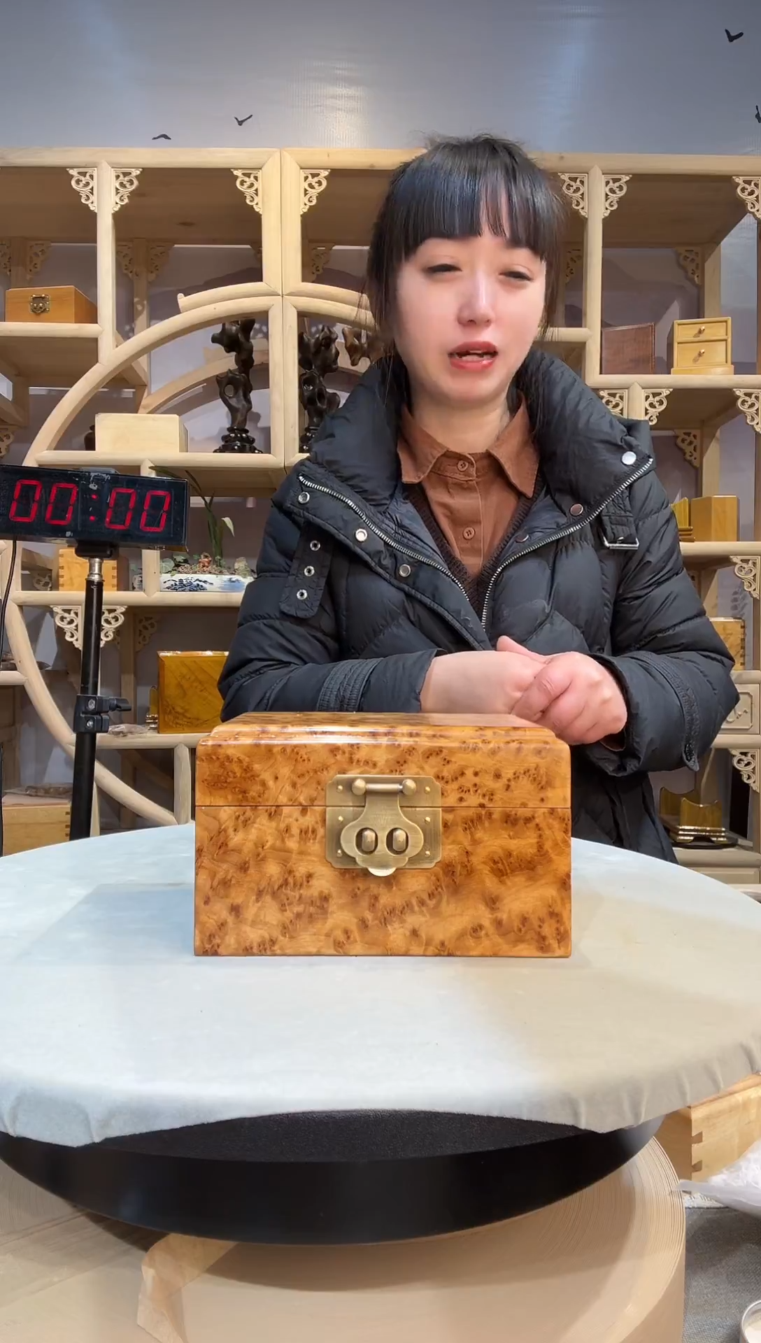 琉**碎金丝楠小叶桢楠木作