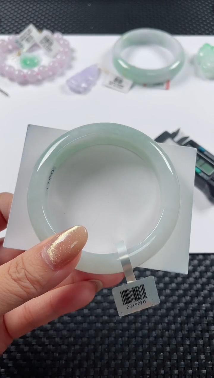 未镶嵌手镯翡翠基地发货H 1537 55+