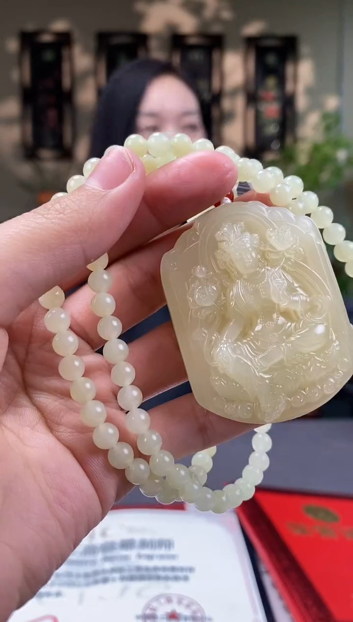 【闪购商品】和田玉颈饰未镶嵌C725