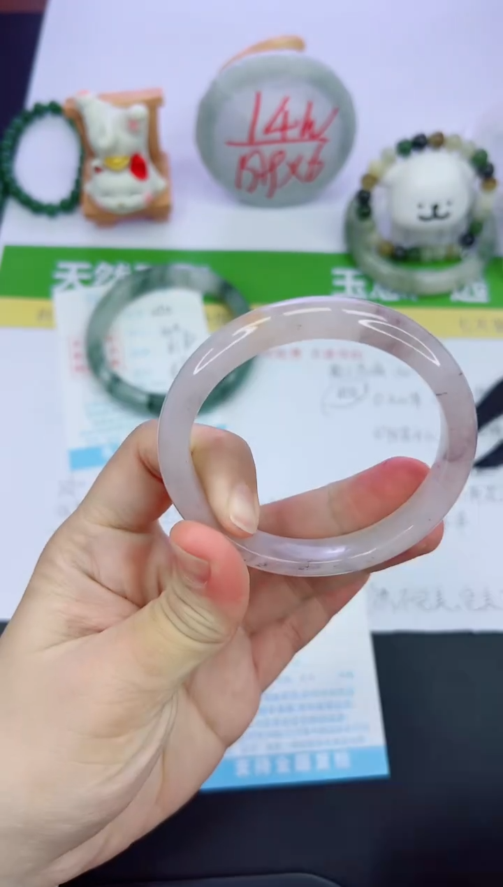 【闪购商品】石英质玉手镯未镶嵌1151-58.9