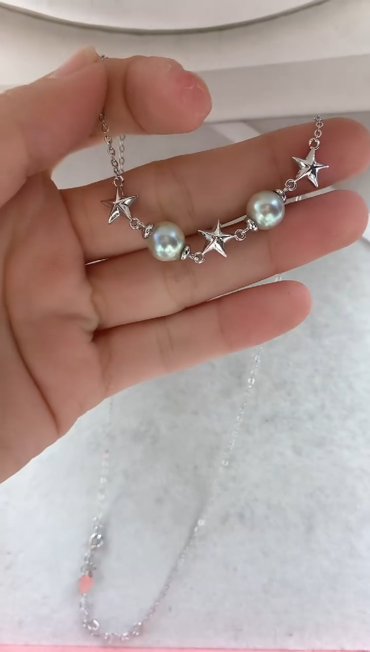 颈饰未镶嵌海水珍珠多样性发其一