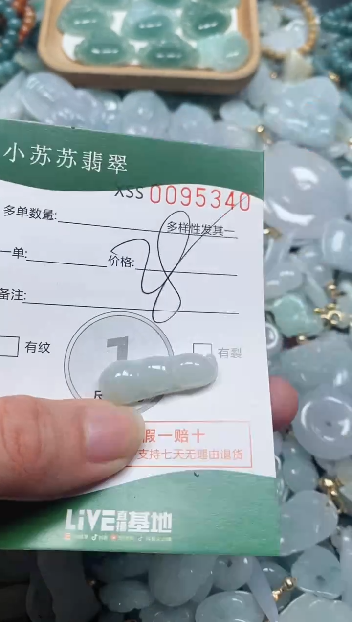 【闪购商品】翡翠颈饰未镶嵌闪购商品0095340
