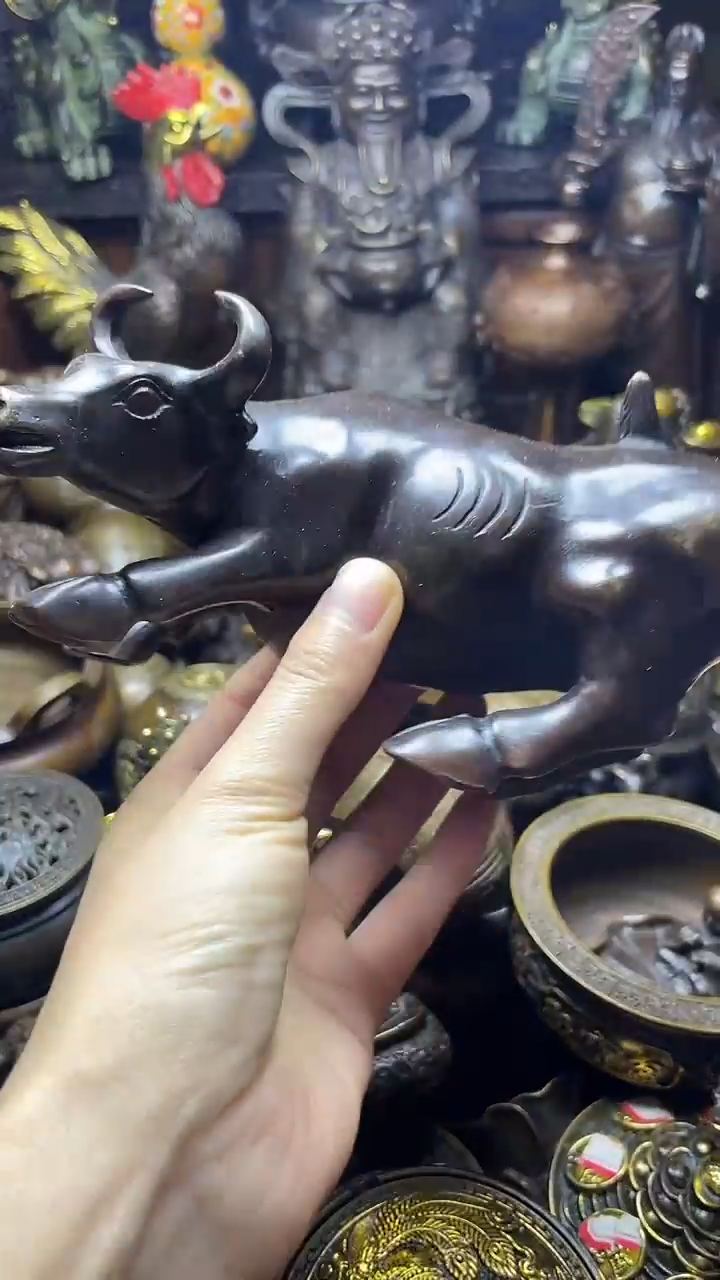 闪购链接，点击下单，有运费险，铜摆件